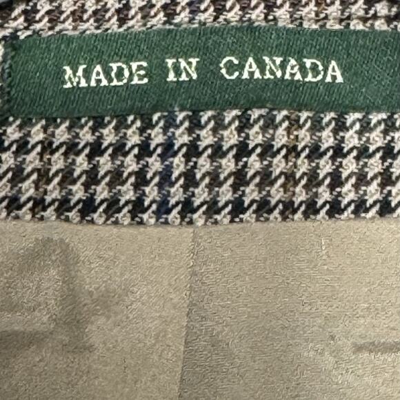 Lauren Ralph Lauren Sport Coat Mens 44R Houndstooth Two Button Single Vented VTG - Picture 5 of 12